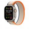 Ремешок для Apple Watch Ultra 49mm Trail Loop (S/M) - Оранжево-бежевый (Orange/Beige)
