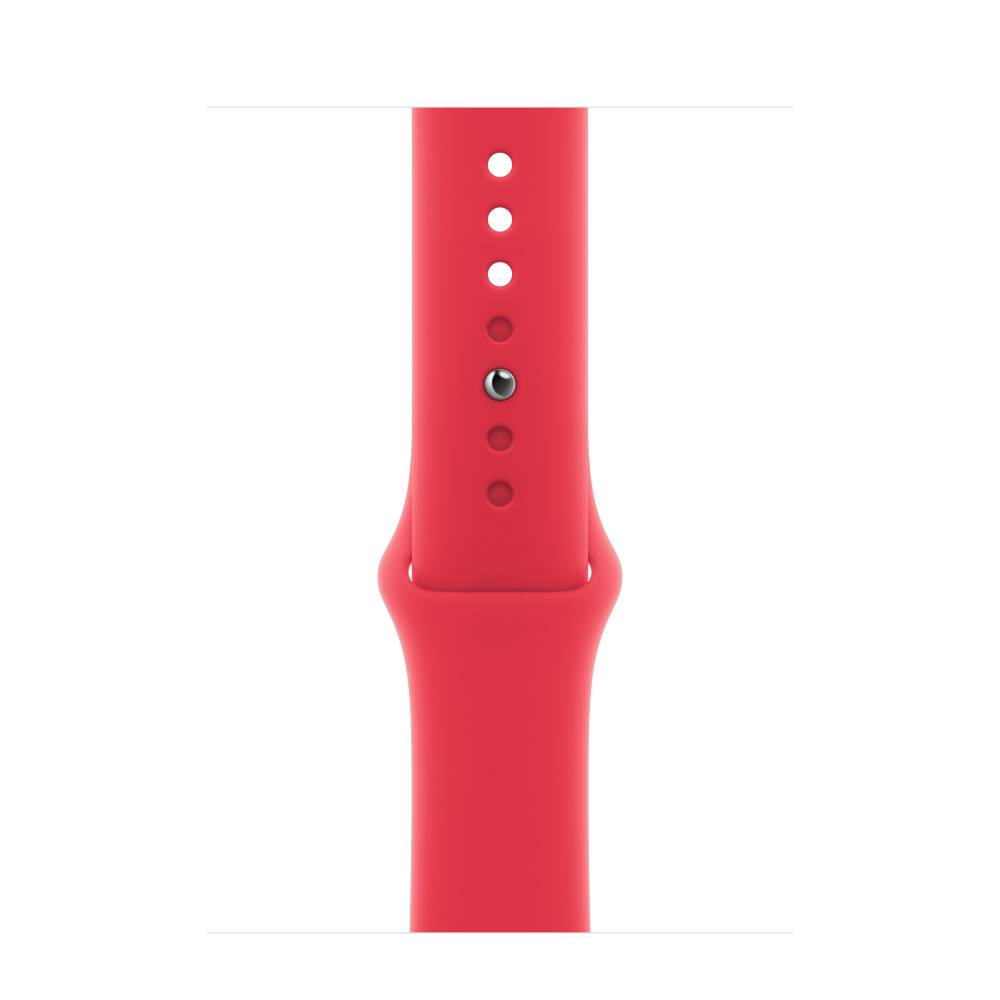 Apple Watch 9 Aluminum Red 45mm Red band band