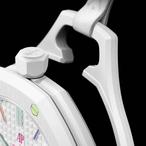 Карманные часы Audemars Piguet Swatch Royal Pop Huit Blanc (Белый)