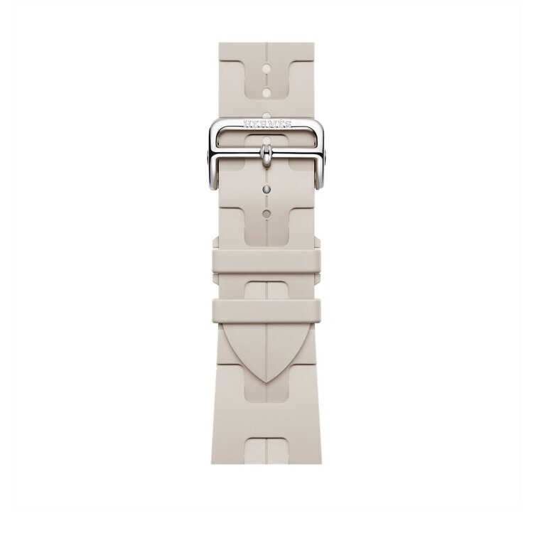 Ремешок Hermes для Apple Watch 42mm Kilim Single Tour - Бежевый (Beton)