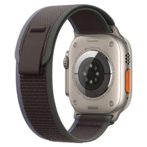 Ремешок для Apple Watch Ultra 49mm Trail Loop Titanium (S/M) - Blue/Black (Сине-черный)