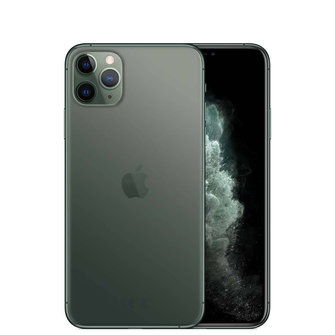 Apple iPhone 11 Pro Max ミッドナイトグリーン Купить iPhone 11 Pro Max 256GB Midnight Green Dual-Sim в