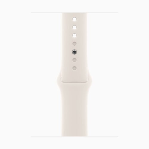 Apple Watch Series 11 42mm, Gold Titanium Case with Sport Band - Starlight