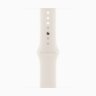 Apple Watch Series 11 42mm, Gold Titanium Case with Sport Band - Starlight