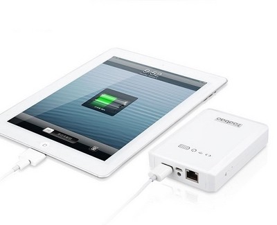 Yoobao mytour power bank yb-658 white 10400mAh Wifi + 3G + USB