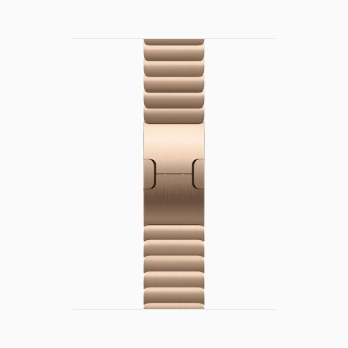 Apple Watch Series 11 42mm Gold Titanium Case with Gold Link Bracelet