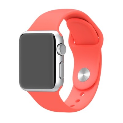 Ремешок спортивный для Apple Watch 38mm розовый