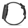 Умные часы Garmin Forerunner 265 46mm Black Bezel Case Black/Powder Gray Silicone Band