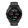 Умные часы Garmin Forerunner 265 46mm Black Bezel Case Black/Powder Gray Silicone Band