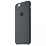Чехол силиконовый для iPhone 6s Темно-серый