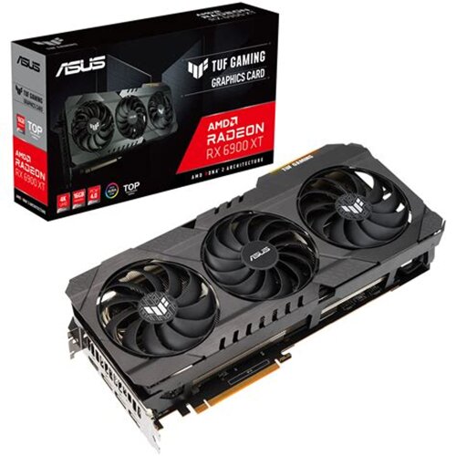 Игровая видеокарта ASUS TUF Gaming Radeon RX 6900 XT TOP Edition