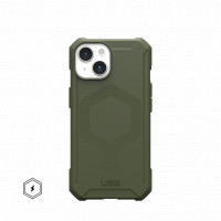Защитный чехол Uag Essential Armor для iPhone 15 с MagSafe - Оливковый (Olive Drab)