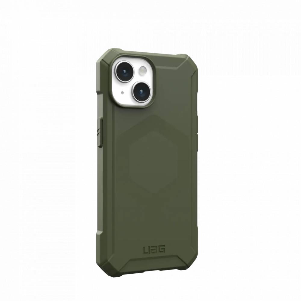 Купить Чехол Uag Essential Armor для iPhone 15 Olive Drab в Москве цена