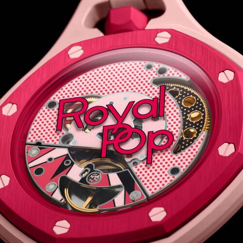Карманные часы Audemars Piguet Swatch Royal Pop Otto Rosso (Красный)