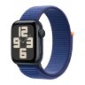 Apple Watch SE (2023) 44mm, Midnight Aluminum Case with Sport Loop - Ocean Blue (Синий)