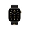 Ремешок Hermès для Apple Watch 42mm Satin Clou de Selle — черный сатиновый (Noir Satin)