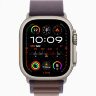 Apple Watch Ultra 3 49mm Titanium Case with Indigo Alpine Loop (L)
