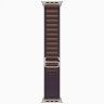 Apple Watch Ultra 3 49mm Titanium Case with Indigo Alpine Loop (L)