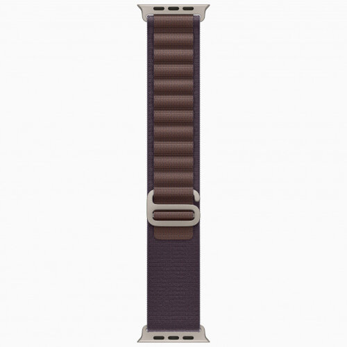 Apple Watch Ultra 3 49mm Titanium Case with Indigo Alpine Loop (L)