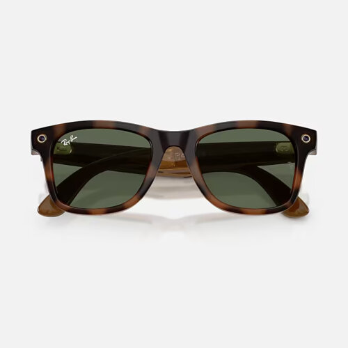 Ray-Ban Meta Gen 3 Wayfarer (Havana полированный / G-15 зеленые)