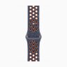 Apple Watch Series 10 42mm, Rose Gold Aluminum Case with Nike Sport Band - Blue Flame