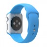 Ремешок спортивный для Apple Watch 38mm голубой