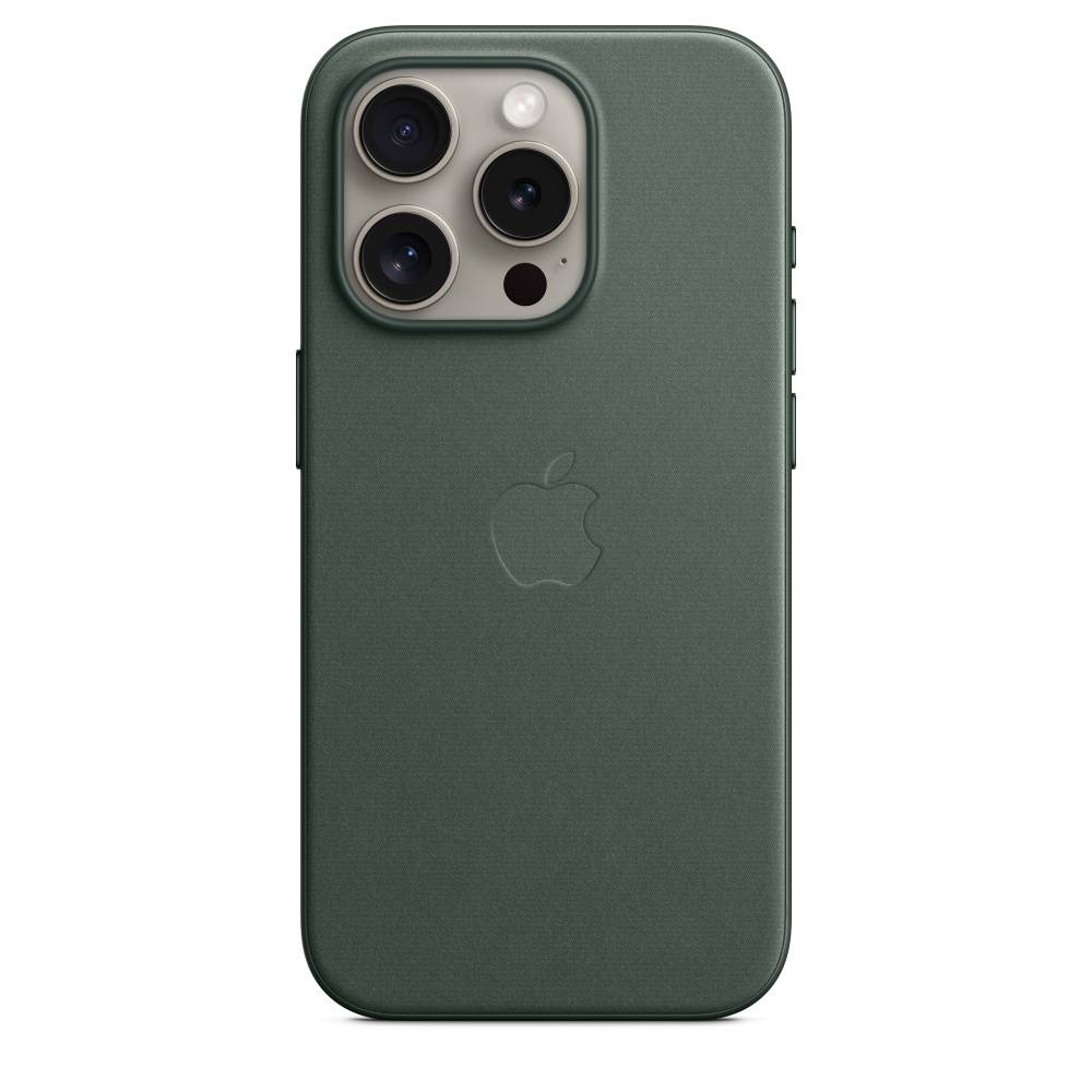 Купить Чехол FineWoven для iPhone 15 Pro Evergreen в Москве цена