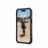 Защитный чехол Uag Pathfinder Clear для iPhone 15 с MagSafe - Лед (Ice)