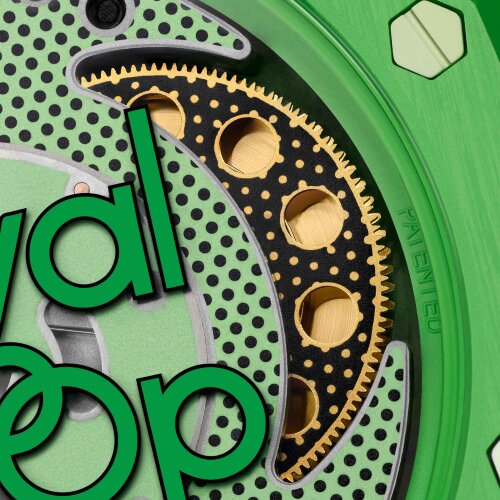 Карманные часы Audemars Piguet Swatch Royal Pop Green Eight (Зеленый)
