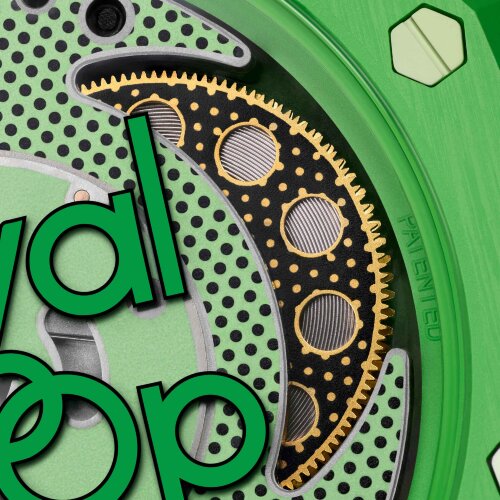Карманные часы Audemars Piguet Swatch Royal Pop Green Eight (Зеленый)
