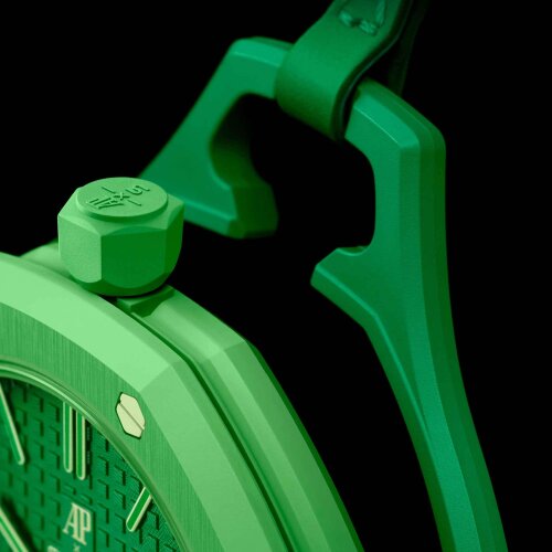 Карманные часы Audemars Piguet Swatch Royal Pop Green Eight (Зеленый)