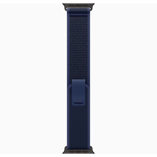 Ремешок для Apple Watch Ultra 49mm Trail Loop Black Titanium (S/M) - Blue (Синий)