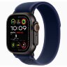 Ремешок для Apple Watch Ultra 49mm Trail Loop Black Titanium (S/M) - Blue (Синий)