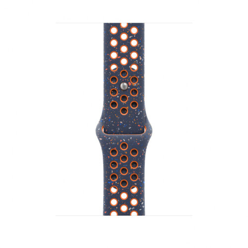 Спортивный ремешок для Apple Watch 46mm Nike Sport Band (M/L) - Синее пламя (Blue Flame)
