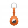 Брелок AirTag Hermes Orange для ключей с кольцом