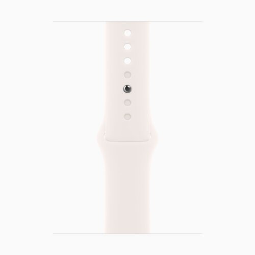 Apple Watch Series 11 42mm, Gold Titanium Case with Sport Band - Light Blush