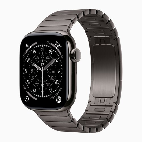Apple Watch Series 11 42mm Slate Titanium Case with Slate Link Bracelet