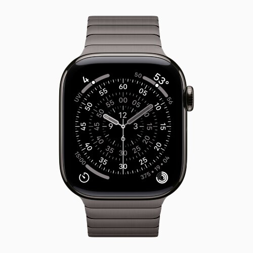 Apple Watch Series 11 42mm Slate Titanium Case with Slate Link Bracelet