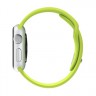 Ремешок спортивный для Apple Watch 38mm зеленый