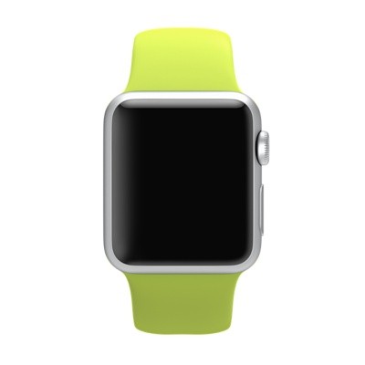 Ремешок спортивный для Apple Watch 38mm зеленый