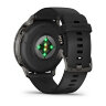 Умные часы Garmin Venu 4 45mm, Slate, Black Silicone Band