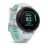 Умные часы Garmin Forerunner 265S 42mm, Black Bezel, Whitestone Case, Whitestone/Neo Tropic Silicone Band