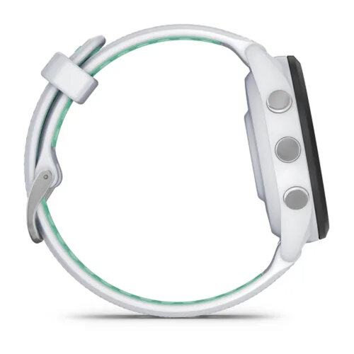 Умные часы Garmin Forerunner 265S 42mm, Black Bezel, Whitestone Case, Whitestone/Neo Tropic Silicone Band