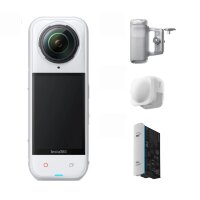 Экшн-камера 360 Insta360 X5 Satin White Photography Grip Bundle