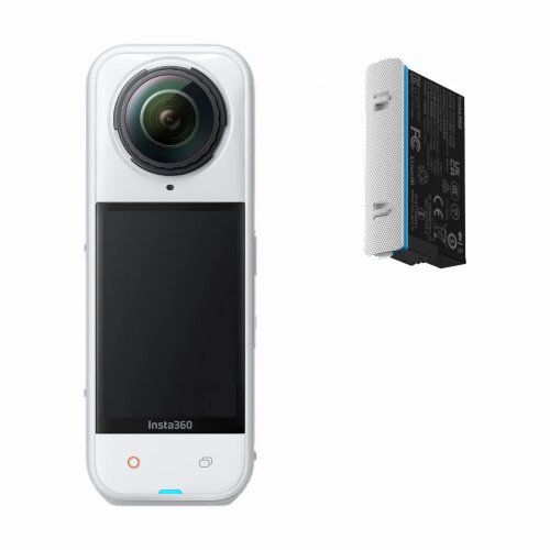Экшн-камера 360 Insta360 X5 Satin White Photography Grip Bundle