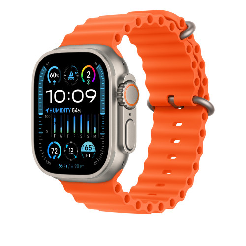 Ремешок для Apple Watch 49mm Ocean Band - Оранжевый (Orange)