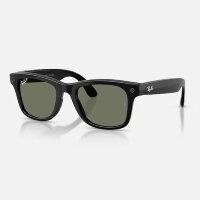 Ray-Ban Meta Gen 3 Wayfarer (черный полированный / поляризационные зеленые)
