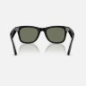 Ray-Ban Meta Gen 3 Wayfarer (черный полированный / поляризационные зеленые)