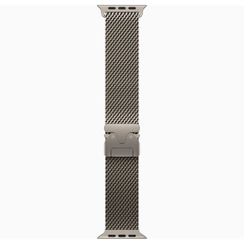 Apple Watch Ultra 2 49mm Titanium Case with Natural Milanese Loop (Medium)