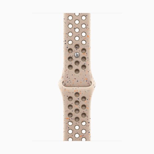 Apple Watch Series 10 42mm, Rose Gold Aluminum Case with Nike Sport Band - Desert Stone